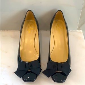 Classic Kate Spade Black Patent Pump